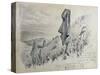 Monuments on Easter Island-Pierre Loti-Stretched Canvas