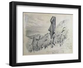 Monuments on Easter Island-Pierre Loti-Framed Giclee Print