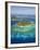 Monuriki Island and Coral Reef, Mamanuca Islands, Fiji-David Wall-Framed Photographic Print