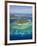 Monuriki Island and Coral Reef, Mamanuca Islands, Fiji-David Wall-Framed Photographic Print