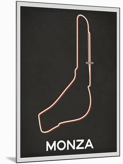 Monza Race Course-null-Mounted Poster