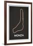Monza Race Course-null-Framed Art Print
