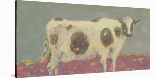 Moo (Cash Cow)-Roy Woodard-Stretched Canvas