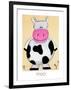 Moo-Cindy Thornton-Framed Art Print