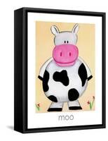 Moo-Cindy Thornton-Framed Stretched Canvas