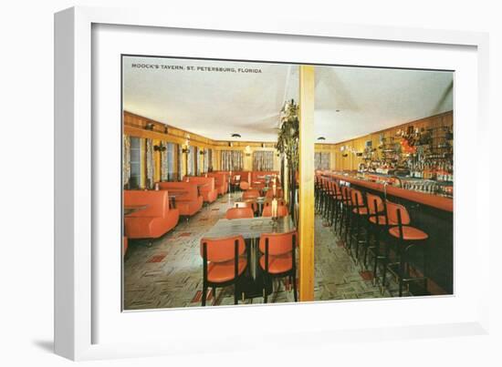 Moock's Tavern, St. Petersburg, Florida-null-Framed Art Print