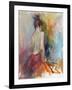 Mood Alizarine II-Anne Farrall Doyle-Framed Art Print