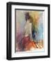 Mood Alizarine II-Anne Farrall Doyle-Framed Art Print