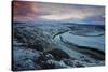 Mood and Frost Landscape, Hayden Valley, Yellowstone National Parl-Vincent James-Stretched Canvas