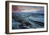 Mood and Frost Landscape, Hayden Valley, Yellowstone National Parl-Vincent James-Framed Photographic Print