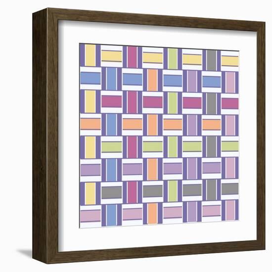 Mood Boost Weave 1-Melody Hogan-Framed Art Print