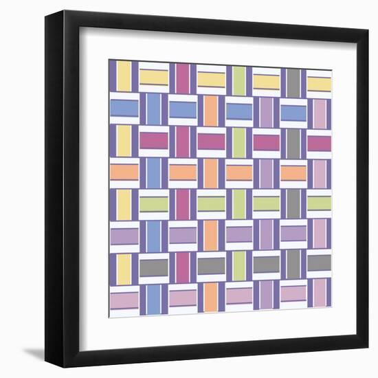 Mood Boost Weave 1-Melody Hogan-Framed Art Print