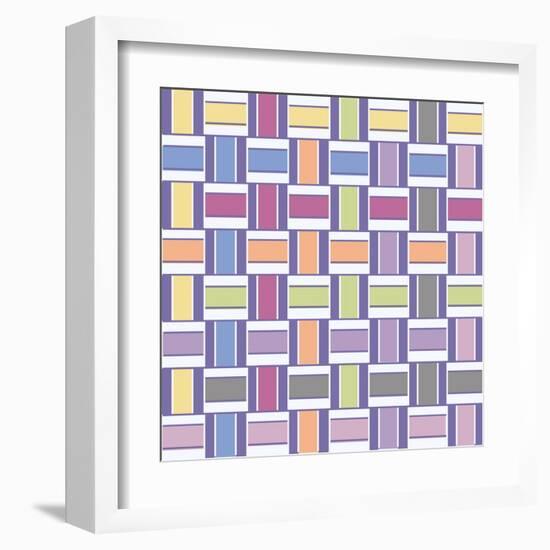 Mood Boost Weave 1-Melody Hogan-Framed Art Print