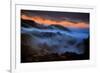 Mood Fog and Light Oakland Hills, San Francisco Bay Area-Vincent James-Framed Photographic Print