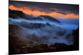 Mood Fog and Light Oakland Hills, San Francisco Bay Area-Vincent James-Mounted Photographic Print