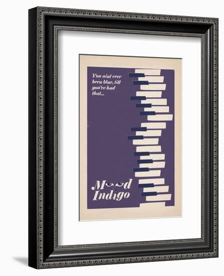 Mood Indigo-Anthony Peters-Framed Art Print