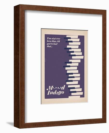 Mood Indigo-Anthony Peters-Framed Art Print