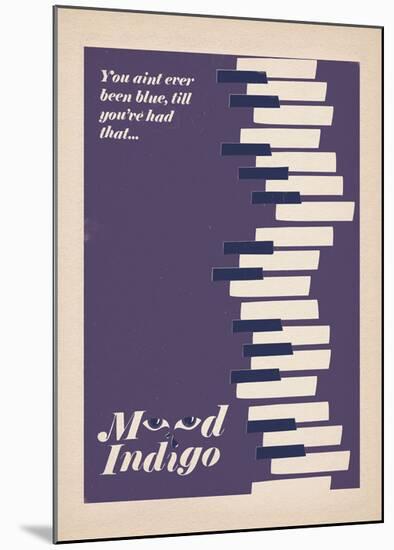 Mood Indigo-Anthony Peters-Mounted Art Print