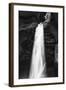 Mood Light, Black and White, Antelope Canyon, Page Arizona, Southwest US-Vincent James-Framed Photographic Print