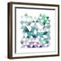 Mood Marble Triangle-OnRei-Framed Art Print