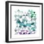 Mood Marble Triangle-OnRei-Framed Art Print