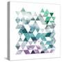 Mood Marble Triangle-OnRei-Stretched Canvas