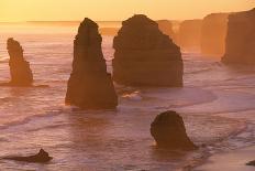 Australia, Victoria, Great Ocean Road, Twelve Apostles at Sunset-moodboard-Photographic Print