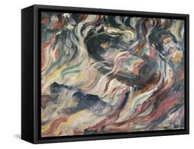 Moods: Good-Byes-Umberto Boccioni-Framed Stretched Canvas