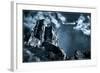 Moods of Corfe Castle!-Adrian Campfield-Framed Giclee Print