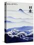 Moods of Mount Fuji-Malcolm Greensmith-Stretched Canvas
