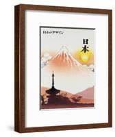 Moods of Mount Fuji-Malcolm Greensmith-Framed Art Print