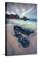 Moody Afternoon at Big Sur-Vincent James-Stretched Canvas