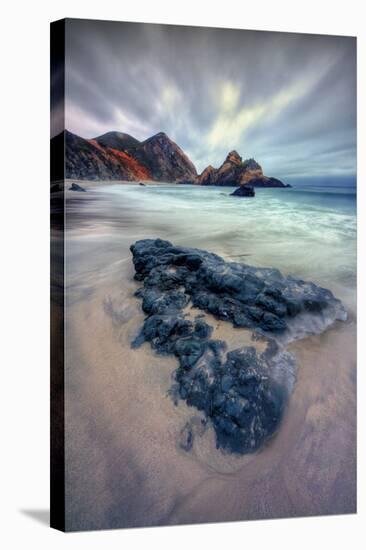 Moody Afternoon at Big Sur-Vincent James-Stretched Canvas