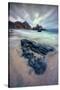 Moody Afternoon at Big Sur-Vincent James-Stretched Canvas