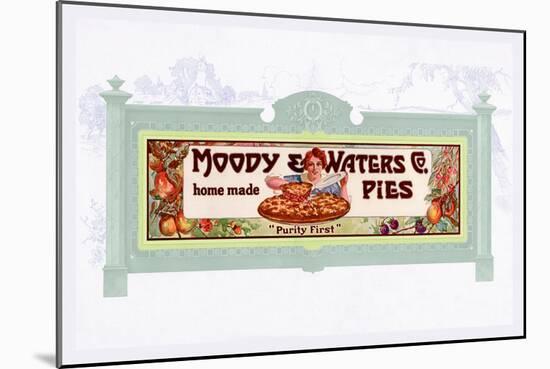 Moody and Water's Pies Co.-null-Mounted Art Print