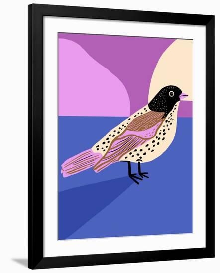 Moody Bird-Tara Reed-Framed Art Print