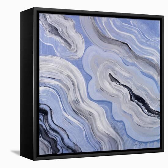 Moody Blue Agate I-Lanie Loreth-Framed Stretched Canvas