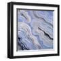 Moody Blue Agate I-Lanie Loreth-Framed Art Print