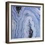 Moody Blue Agate II-Lanie Loreth-Framed Art Print