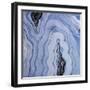 Moody Blue Agate II-Lanie Loreth-Framed Art Print