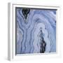 Moody Blue Agate II-Lanie Loreth-Framed Art Print