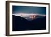 Moody Blue Morning and Golden Gate, San Francisco-Vincent James-Framed Photographic Print