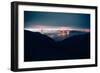 Moody Blue Morning and Golden Gate, San Francisco-Vincent James-Framed Photographic Print