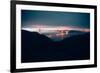 Moody Blue Morning and Golden Gate, San Francisco-Vincent James-Framed Photographic Print