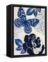 Moody Blues-Violet Leclaire-Framed Stretched Canvas