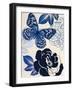 Moody Blues-Violet Leclaire-Framed Art Print