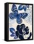 Moody Blues-Violet Leclaire-Framed Stretched Canvas