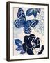 Moody Blues-Violet Leclaire-Framed Art Print