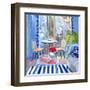 Moody Blues-Jenny Westenhofer-Framed Art Print