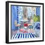 Moody Blues-Jenny Westenhofer-Framed Art Print